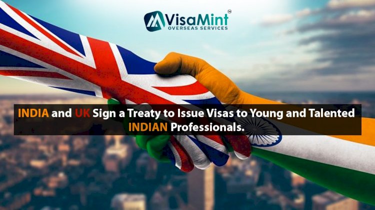 India and UK sign a treaty to issue visas to young and talented Indian professionals